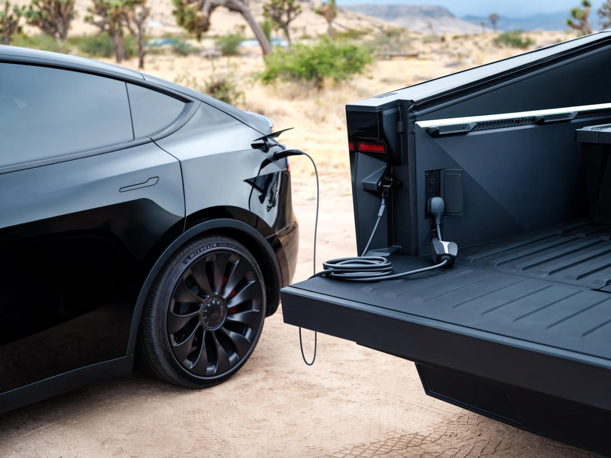 Tesla started offering bi-directional charging capability with its newest vehicle, the Cybertruck.