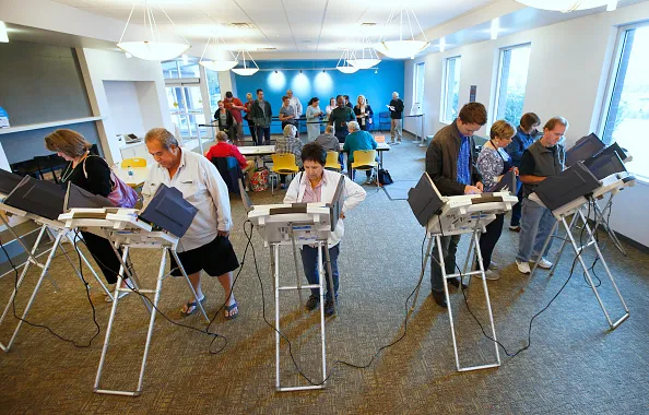 They voted.
