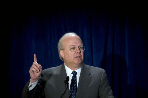 Rove Biggest Super-PAC Loser in Cash Gusher Trump Calls a Waste
