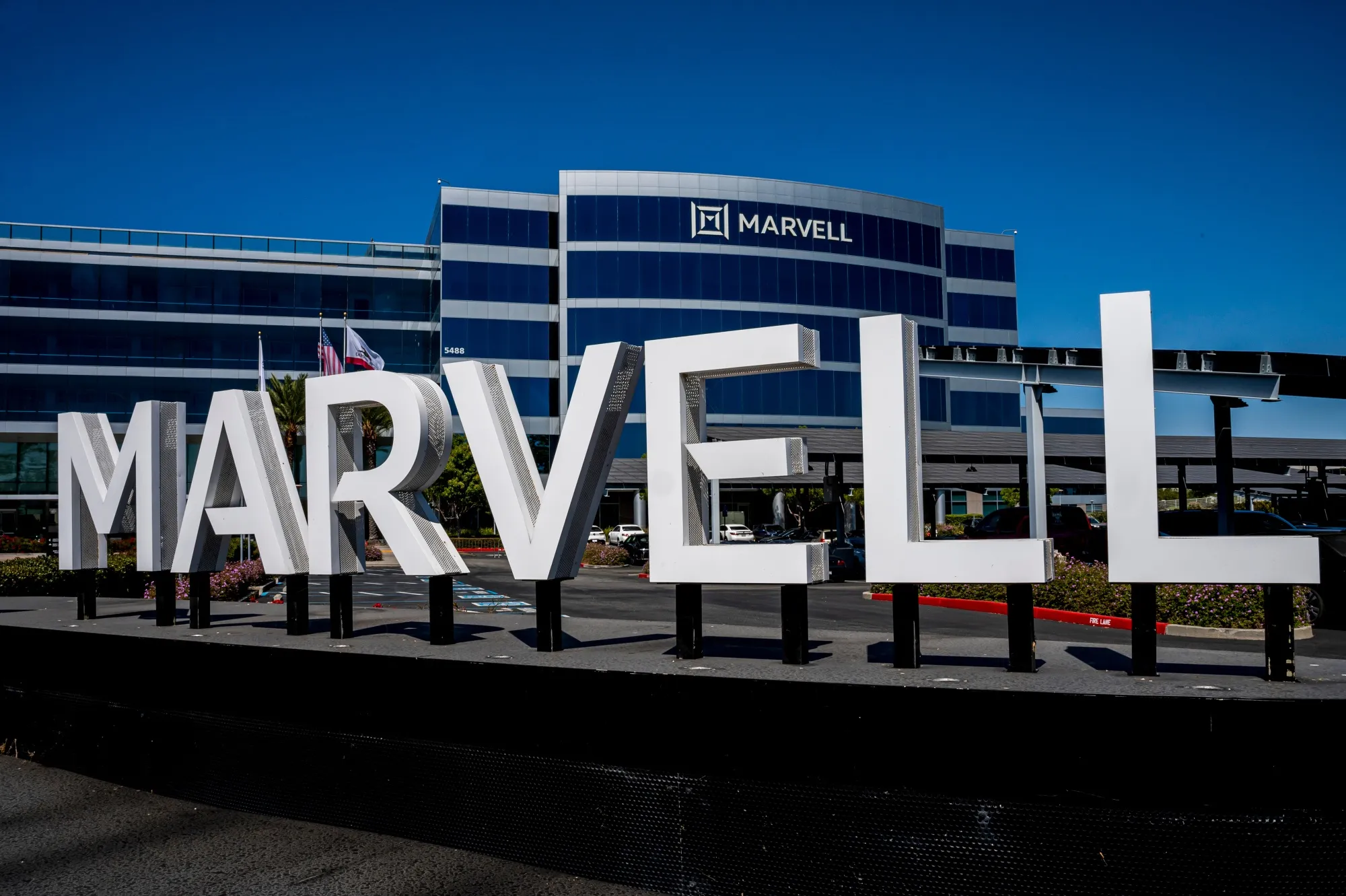 Marvell Technology Group Ltd. headquarters in Santa Clara, California.