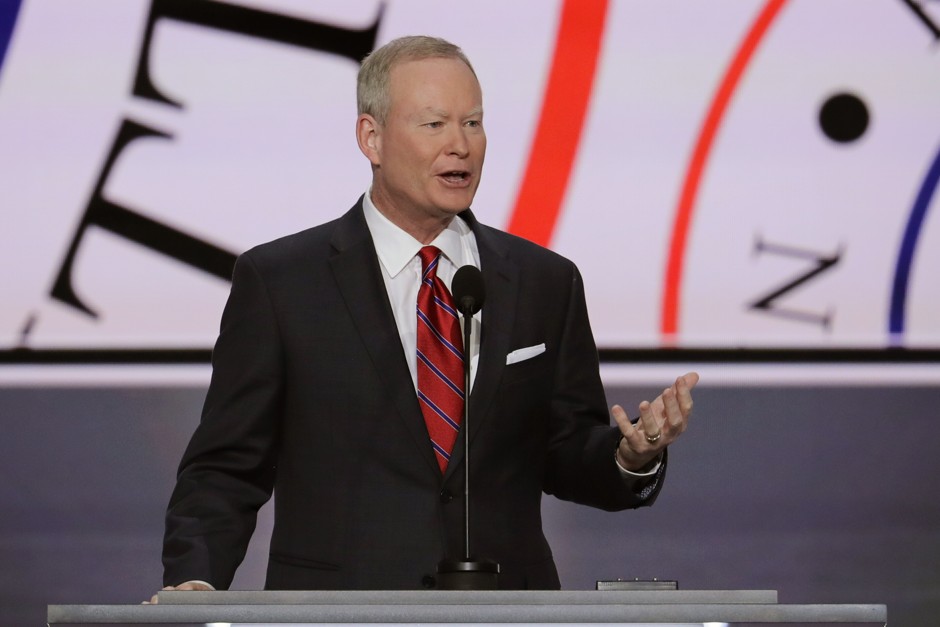 Oklahoma City Mayor Mick Cornett, speaking on day one of the Republican National Convention in Cleveland.