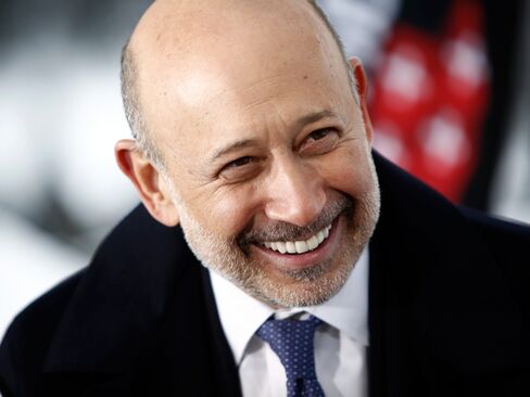 Goldman Sachs Group CEO Lloyd Blankfein.