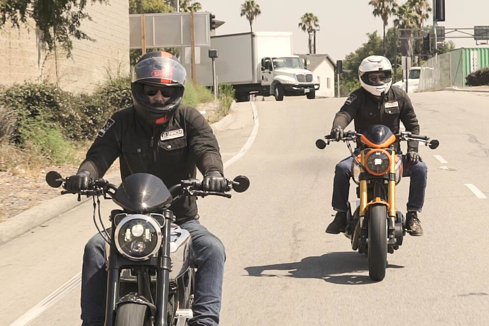 keanu reeves cafe racer