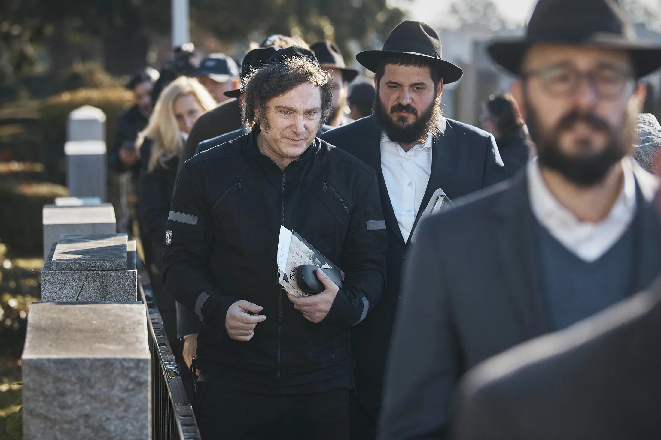 Javier Milei&nbsp;visited Menachem Mendel Schneerson’s grave to pay respects on Monday.&nbsp;