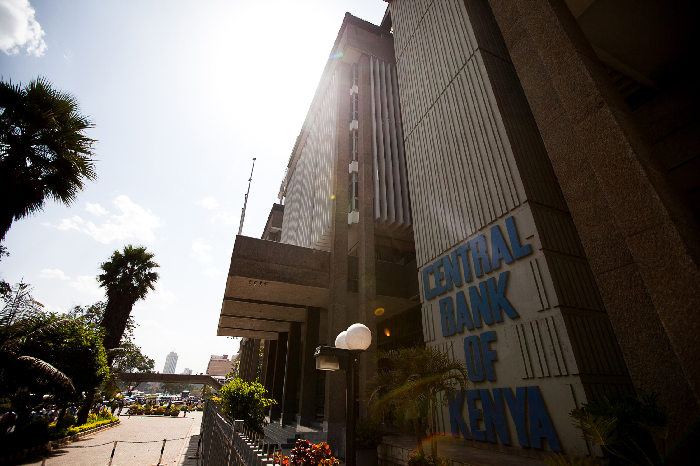 The Kenyan central bank sits in central Nairobi.&nbsp;