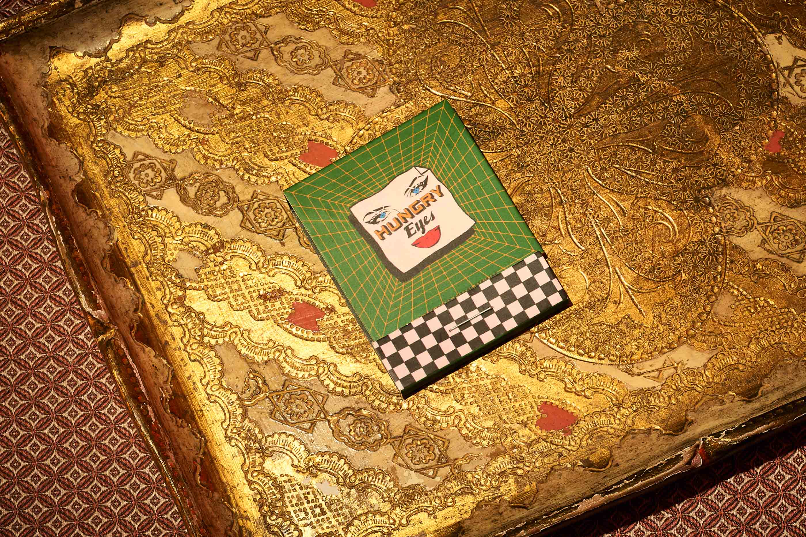 Turkey &amp; the Wolf’s matchbooks count as merch; they go for $5 apiece. Photographer: Takamasa Ota for Bloomberg Pursuits