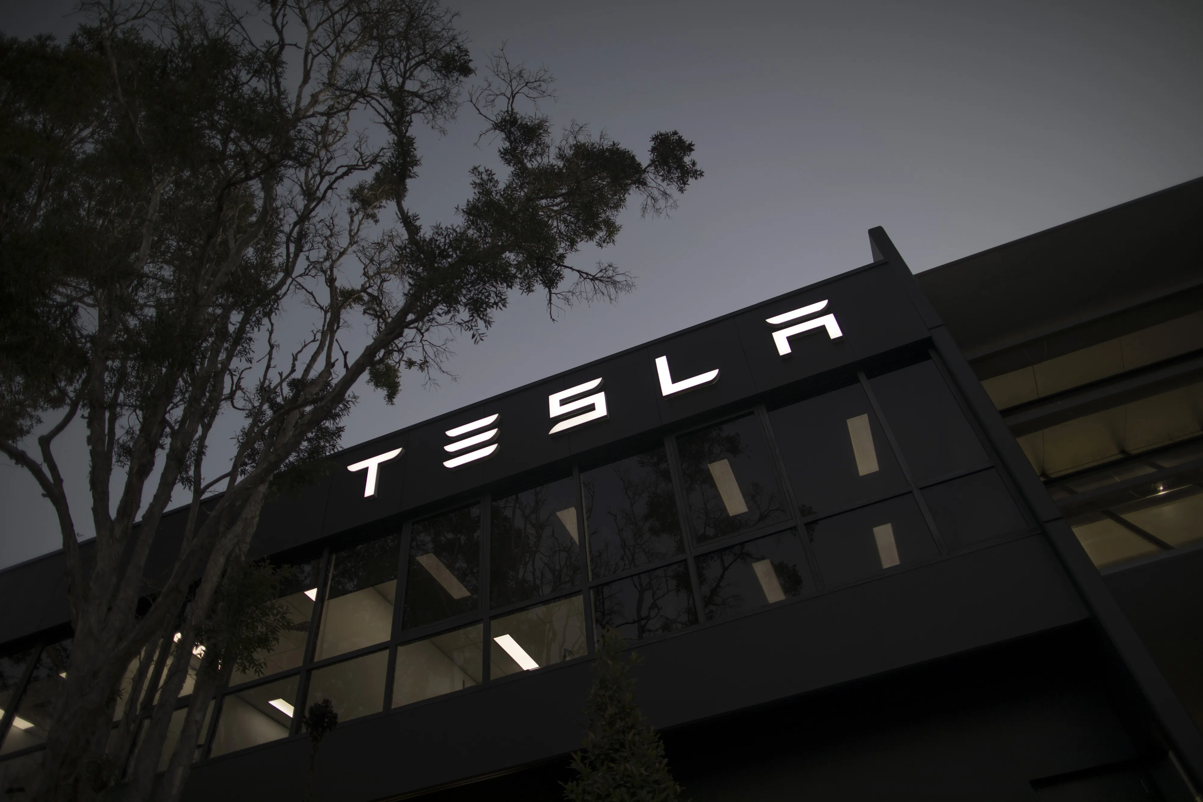 A Tesla Inc. showroom and service center in Sydney, Australia.