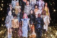 relates to Sick of Sweats, Fashion Designers Go Big on Sparkle for Fall