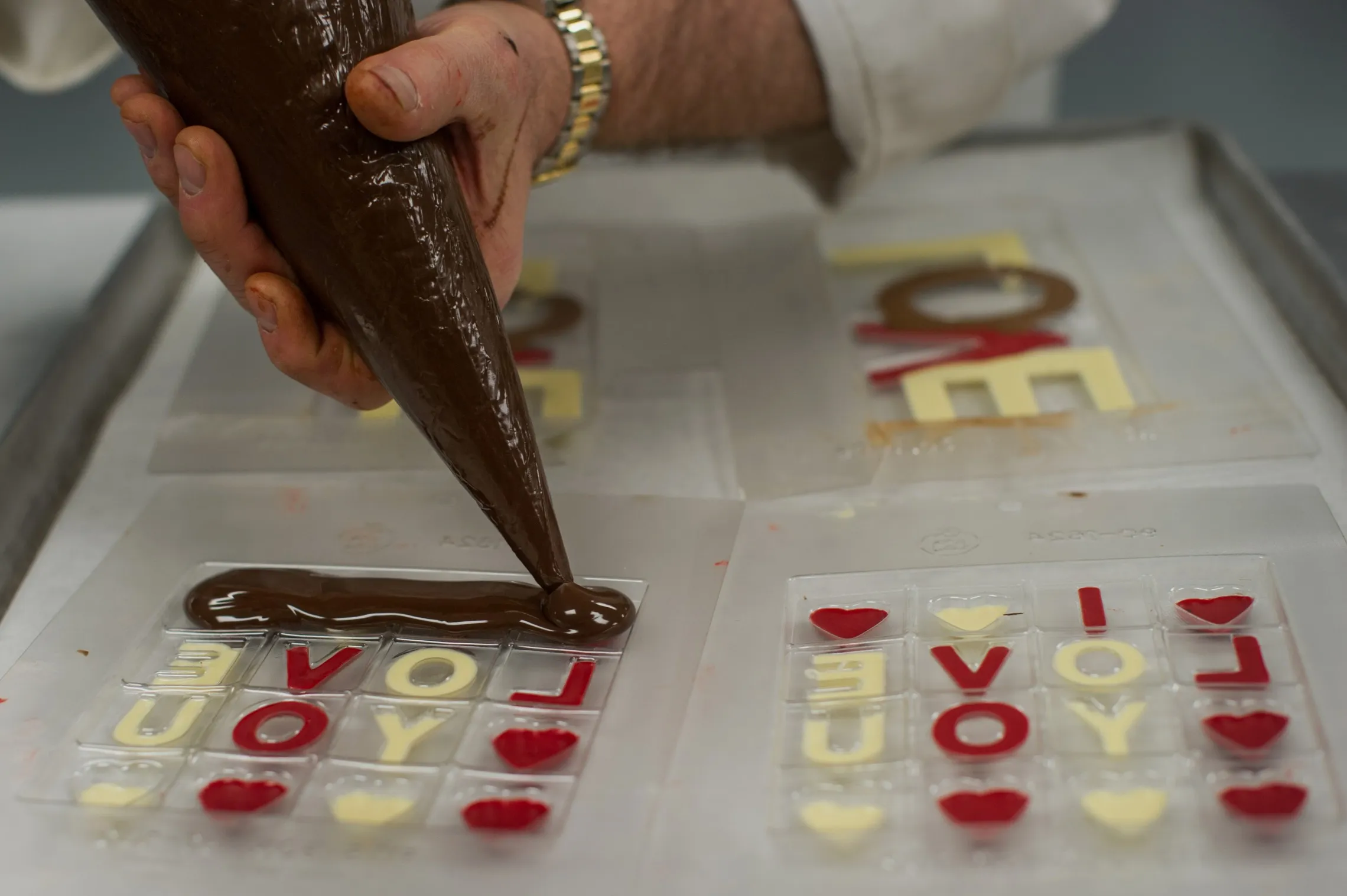 Production Inside Jacques Torres Chocolatiers