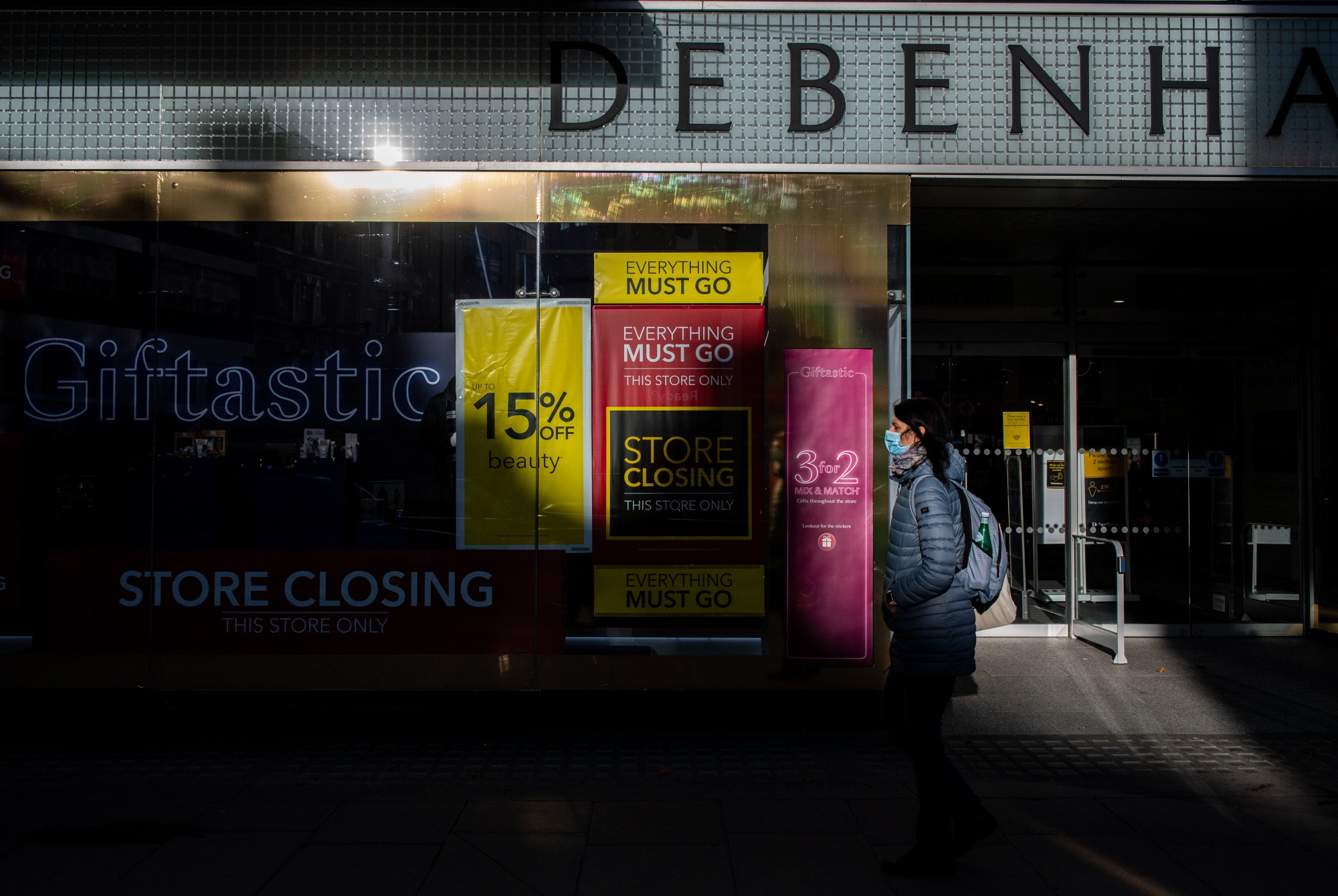 Debenhams Plc Oxford Street department store, in London, U.K., on&nbsp;Dec. 5.&nbsp;