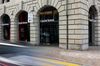 Light trails from moving traffic pass in front of a Credit Suisse Group AG bank branch in Zurich, Switzerland, on Sunday, Sept 29, 2019. Credit Suisse is seeking to draw a line under one of the worst scandals in its recent history after the bank hired a private detective agency to shadow former executive Iqbal Khan because of fears he’d poach employees after moving to UBS Group AG.