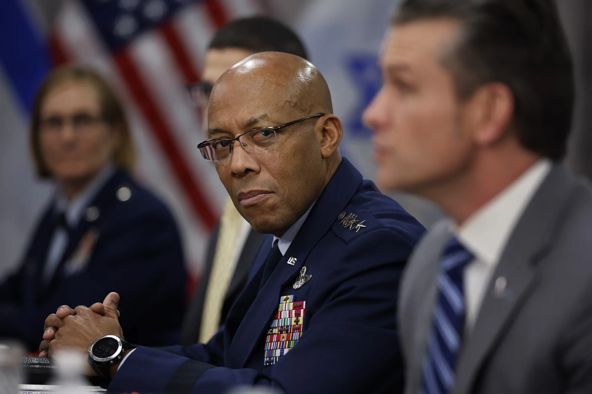 General Brown and Secretary Hegseth didn’t stay together for long.