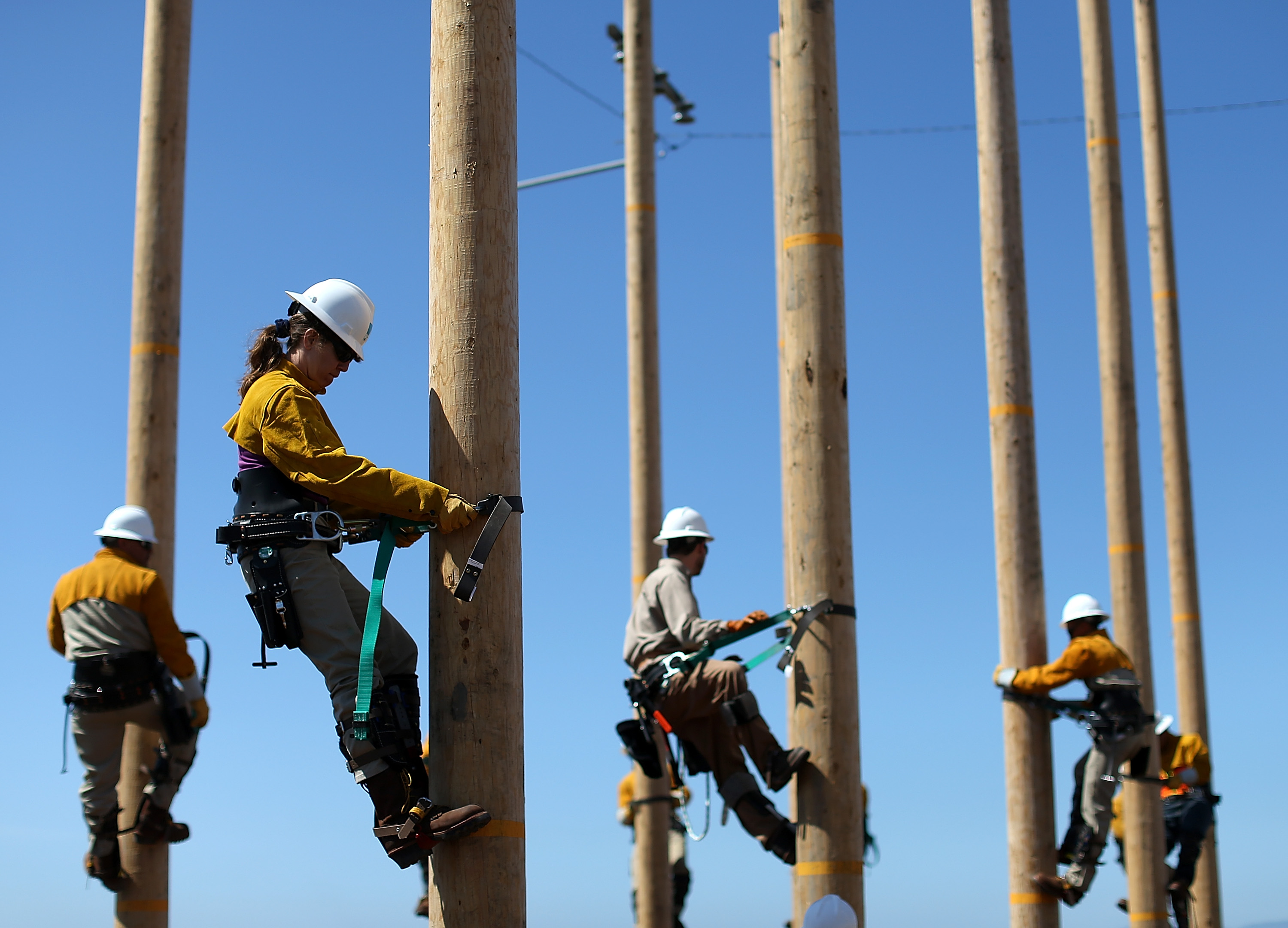 More poles. Utility worker. Pole Climbing. Картинки IMAGEUTILITIES. Картинка Employability skills.