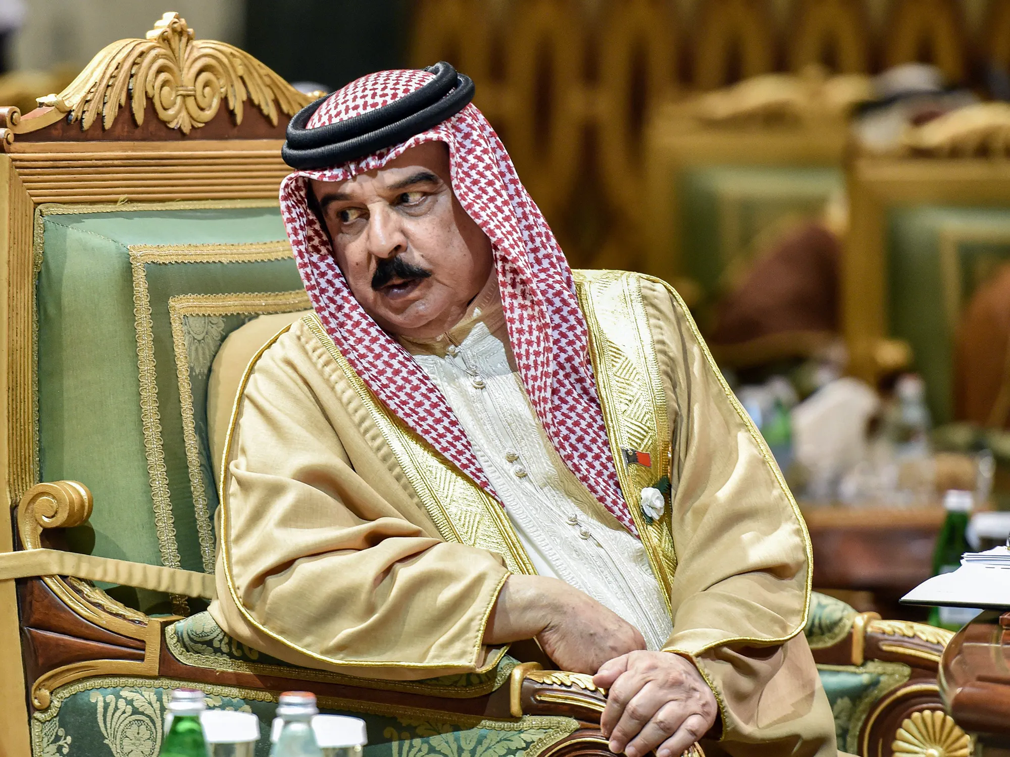 King Hamad bin Isa Al Khalifa of Bahrain