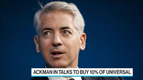 Ackman’s SPAC Is in Talks to Take Universal Music Public