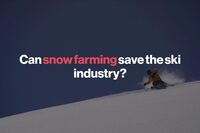 Snow Farming May Be the Key to Saving Europe’s Ski Industry