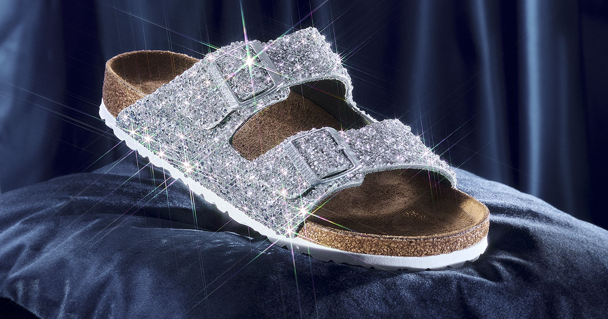 Fashion sparkly birkenstocks