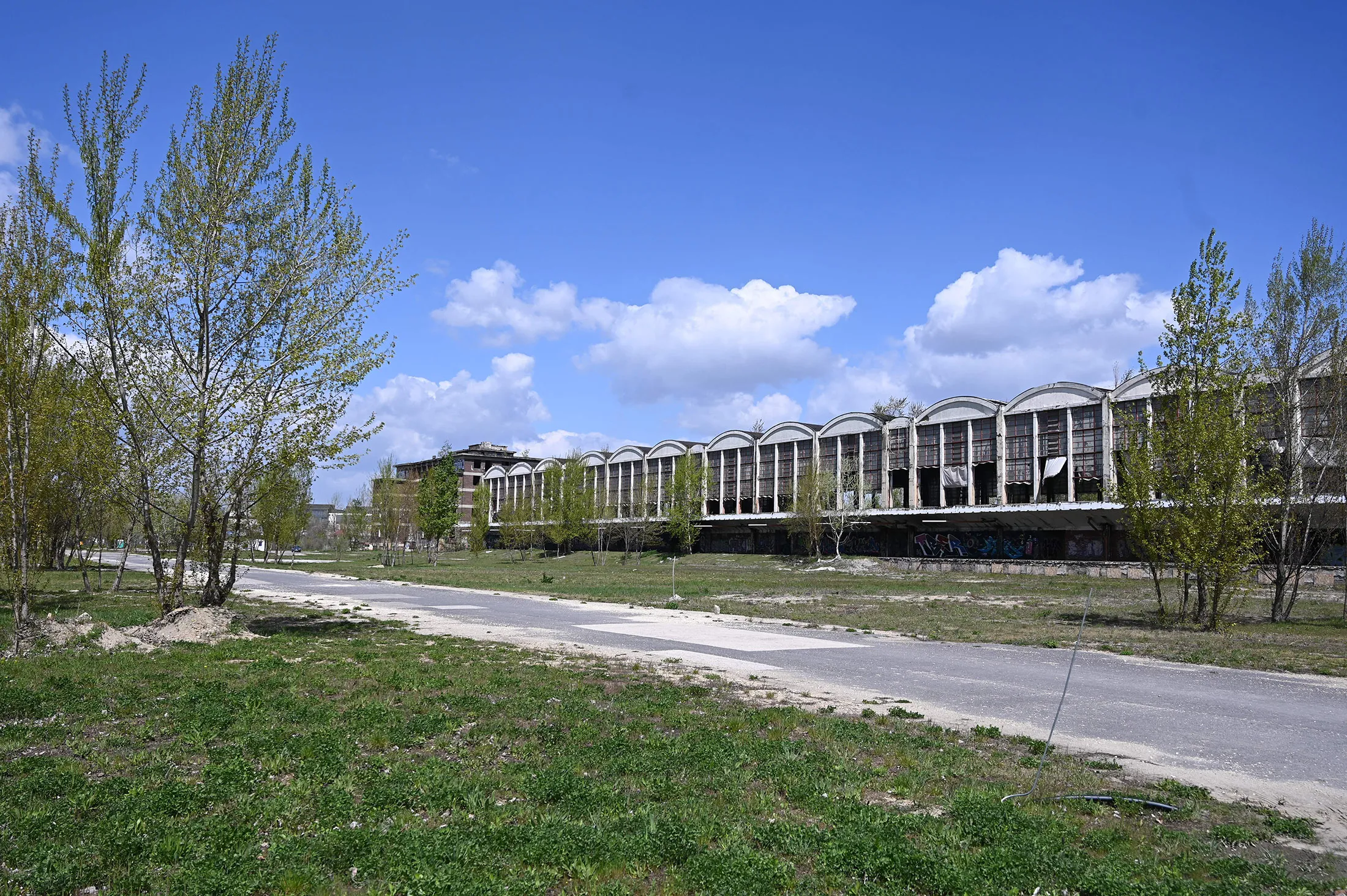 Construction site of the Fudan University satellite campus is planned in Budapest, Hungary.
