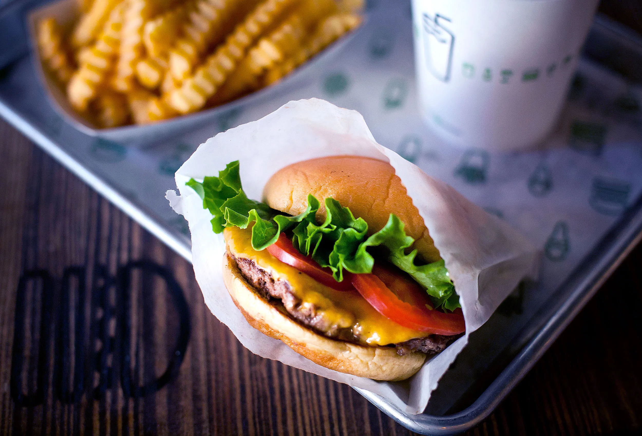 A Shake Shack restaurant in New York.
