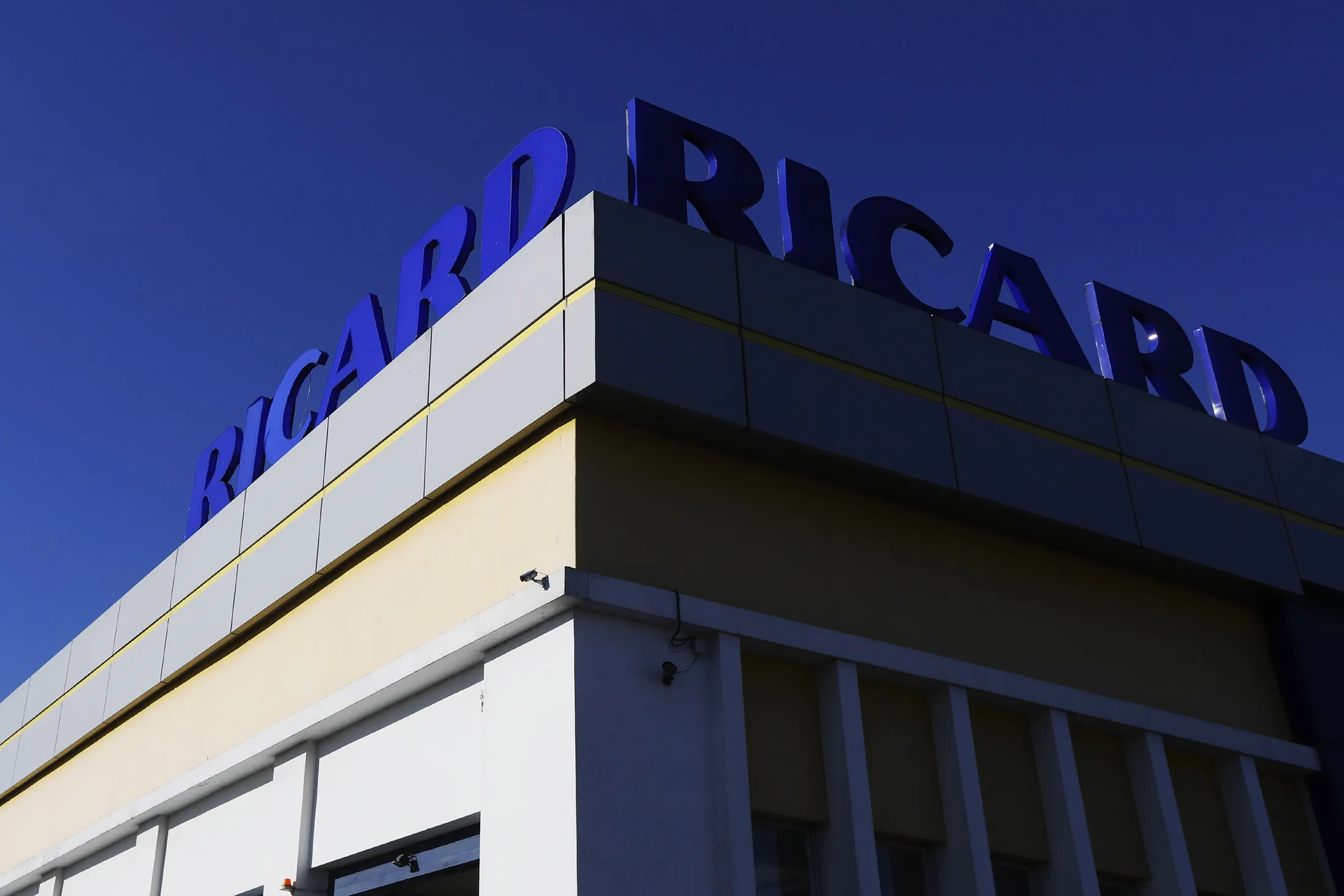 Pernod Ricard SA alcoholic beverage plant and warehouse in Vendeville, France.