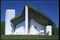 Chapelle notre-Dame du Haut, Vue de l''autel exterieur en Vue de l?autel ext?rieur
