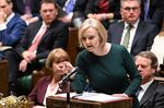 Liz Truss during Prime Minister’s Questions on Oct. 12.