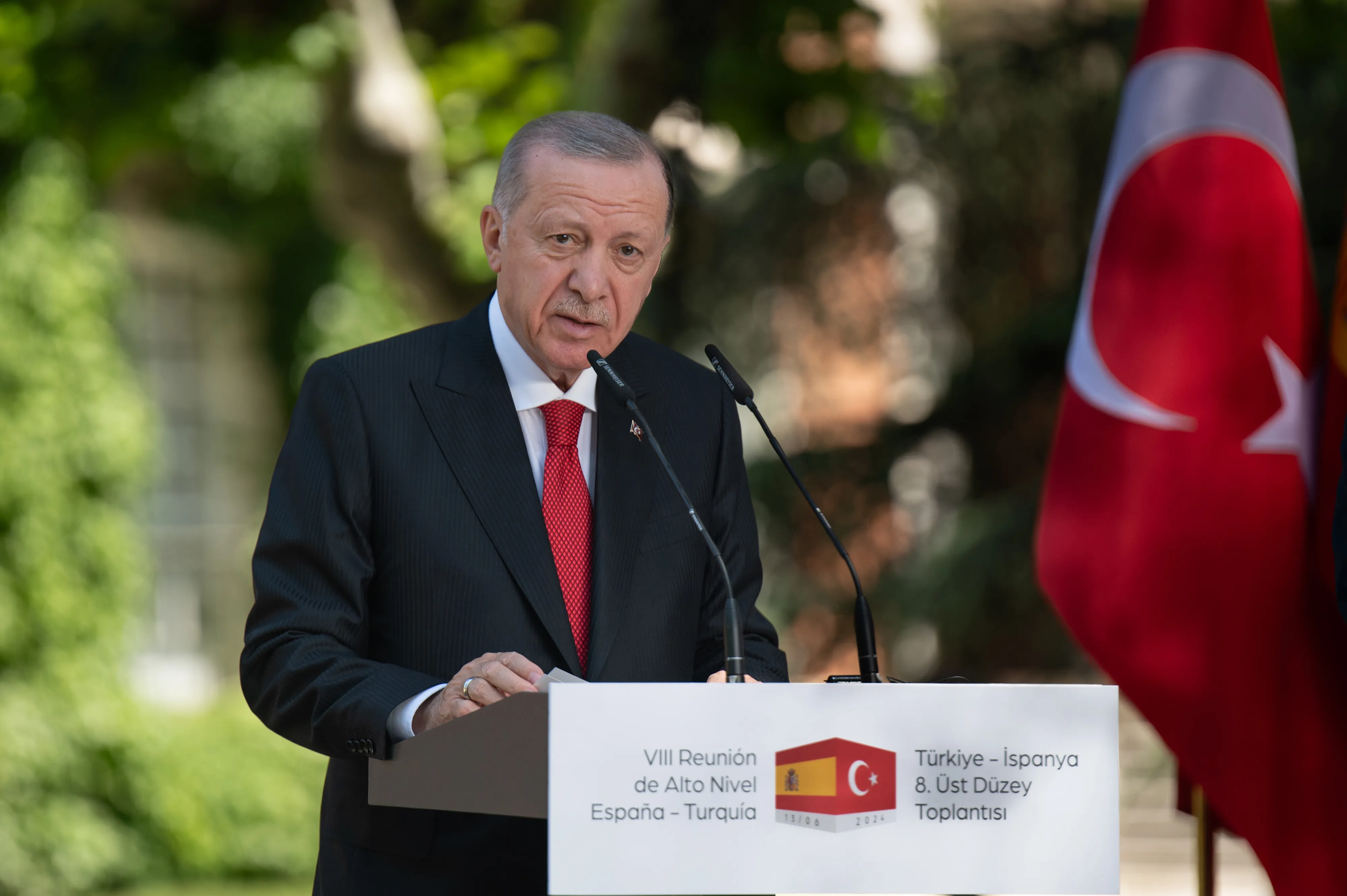 Turkish President Recep Tayyip Erdogan in June.