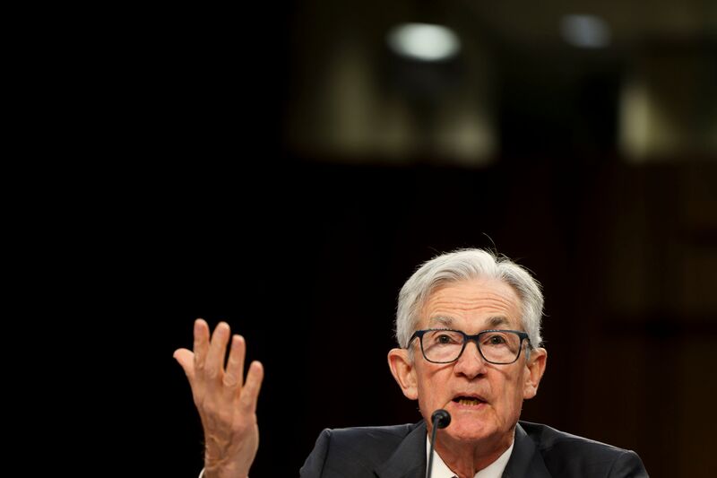 Jerome Powell, chairman of the US Federal Reserve, speaks during a hearing in Washington, DC, US, on Tuesday, Feb. 11, 2025. 