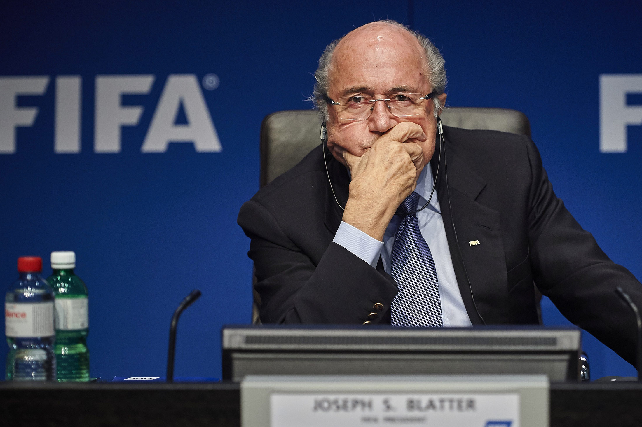 FIFA President Sepp Blatter.
