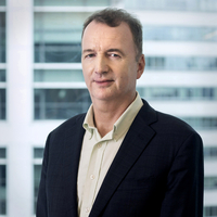 Stylized headshot in Bloomberg office of Daniel Moss