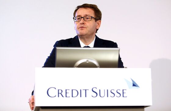 Credit Suisse’s Latest Shakeup Leaves CEO as Sole Survivor