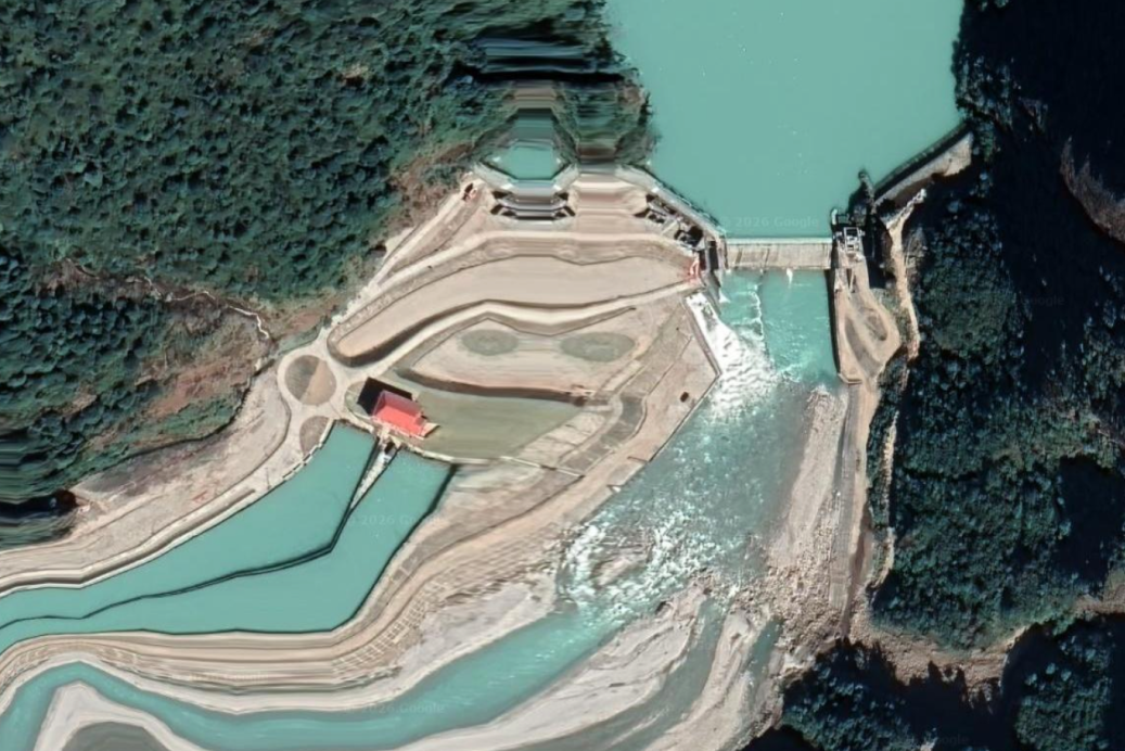 Upper Tamakoshi Hydroelectric Project in Nepal.