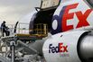 A FedEx Corp. cargo plane.