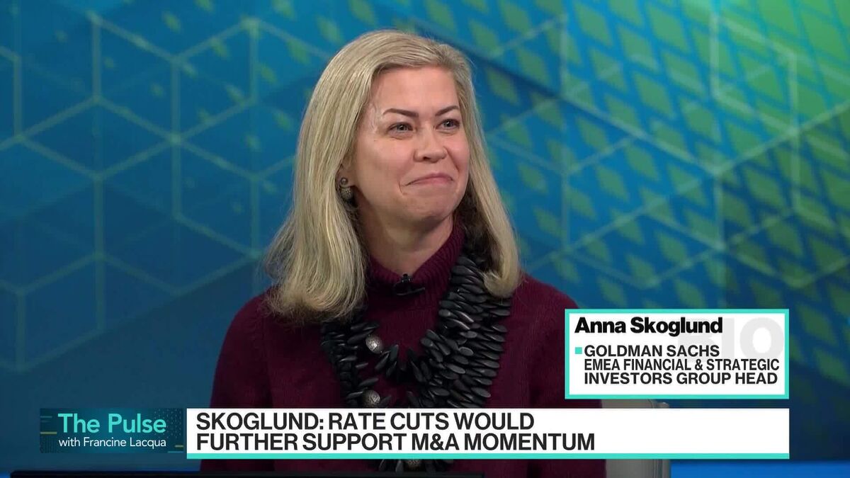 M&A Volumes Up 40% & Momentum To Continue, Goldman’s Skoglund Says