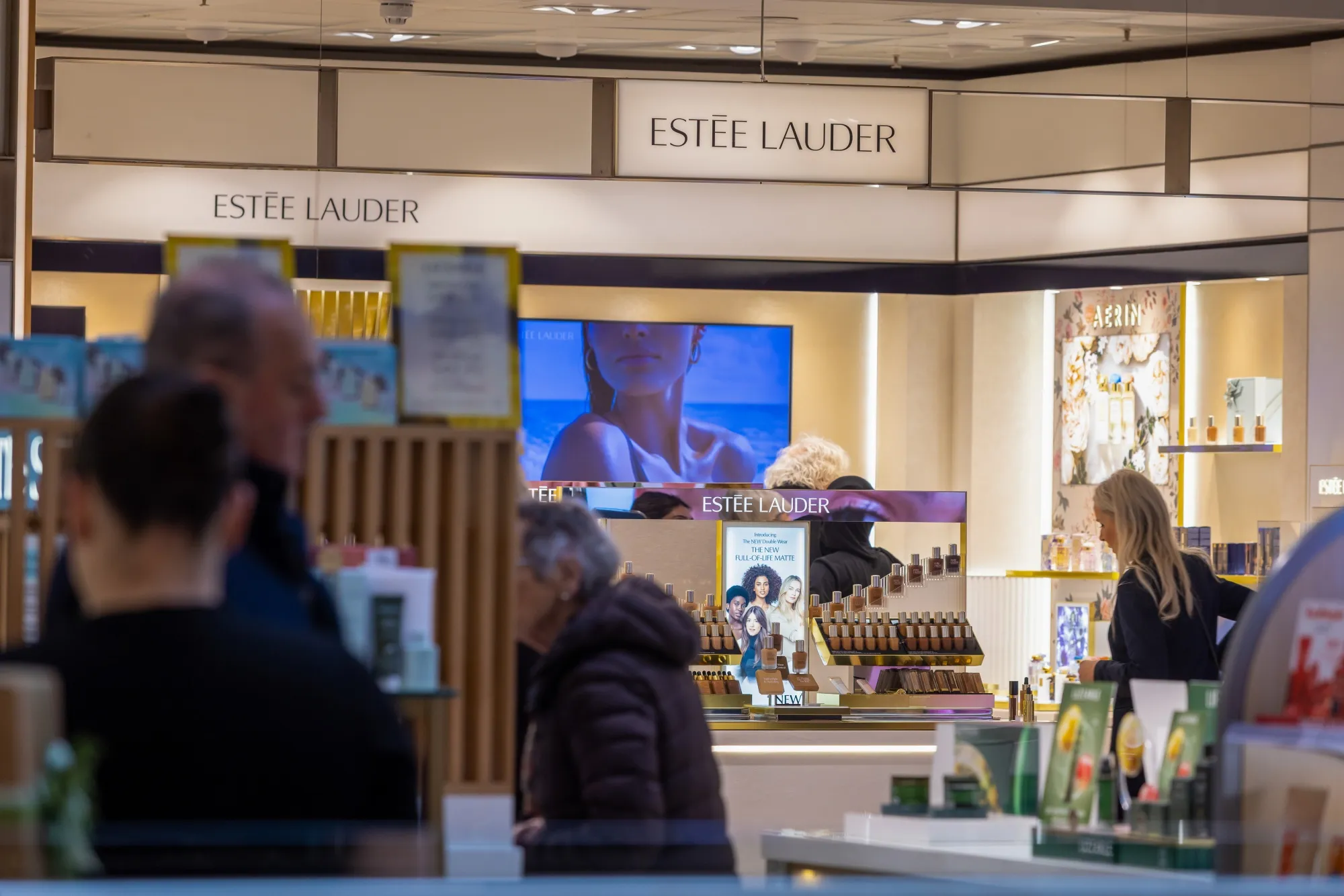 An Estee Lauder Cos. concession in London.