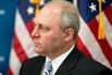 House Majority Whip Steve Scalise listens during a news conference at the U.S. Capitol in Washington on July 28, 2015.
