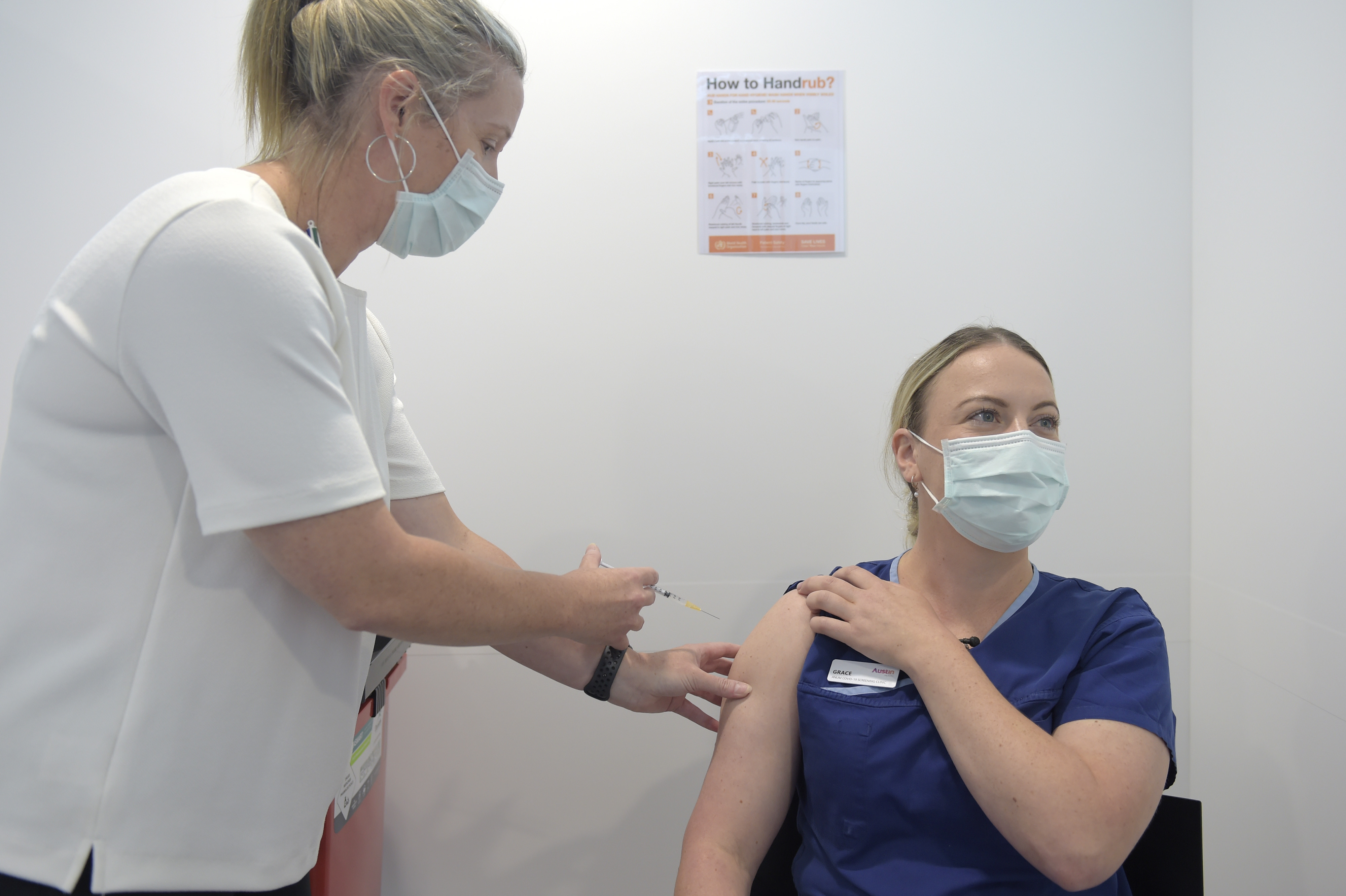 Australia launches covid vaccines