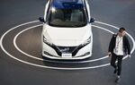 A Nissan Motor Co. Leaf.
