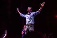 Democratic Senate Candidate Beto O'Rourke Holds Election Night Rally