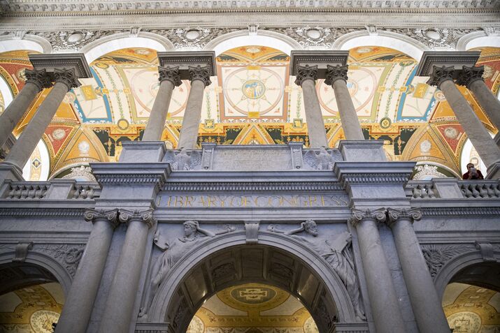 Freshman House Democrats Tour Library Of Congress