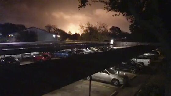 Fires Burn On After Blasts Rock Chemical Plant in Texas