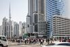 Dubai Business District as Iran Denies Report of US Outreach to End War