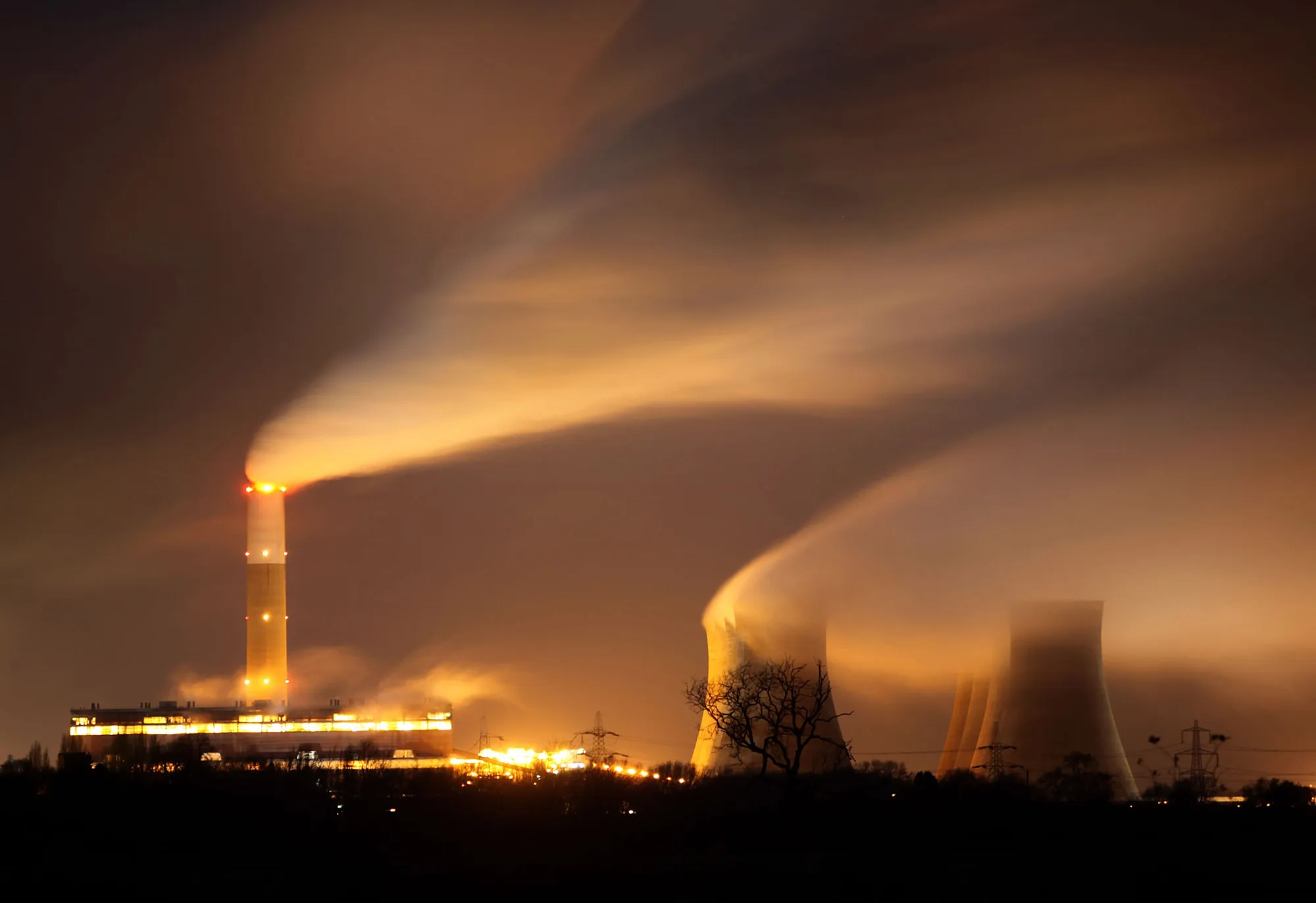 The coal fuelled Cottam power station.