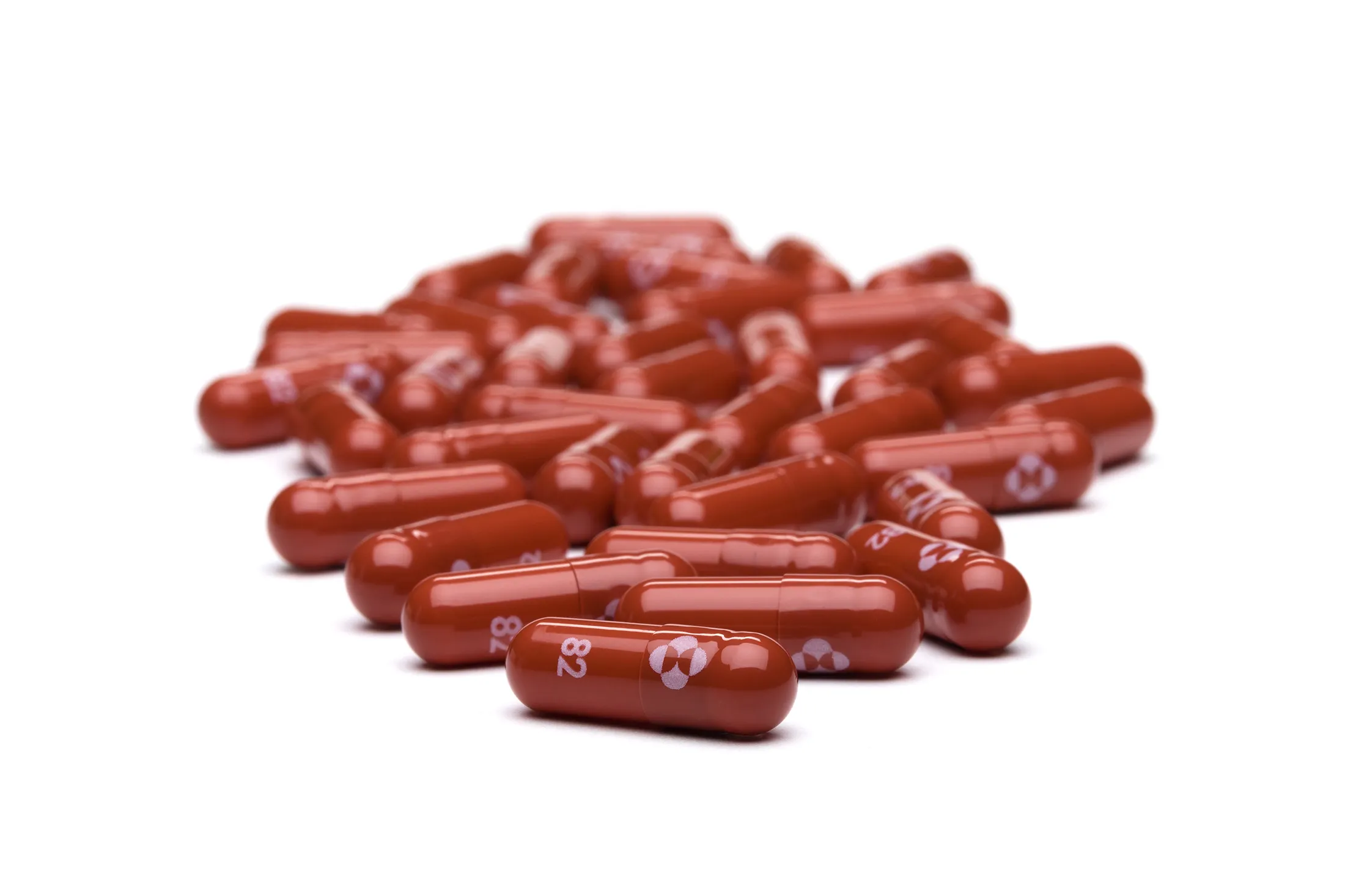 Merck & Co. Molnupiravir Covid-19 pills.