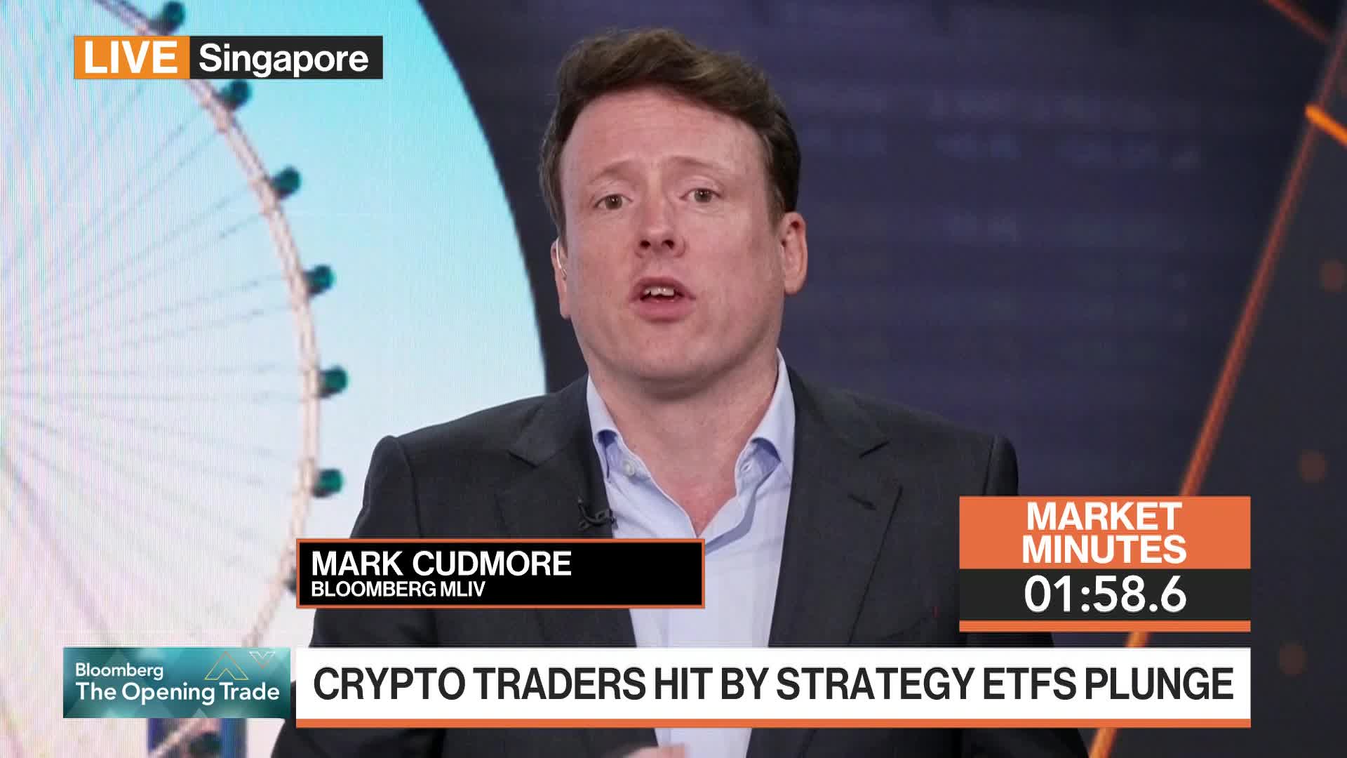Watch Crypto Likely to Cause More Markets Pain: 3-Minutes MLIV - Bloomberg
