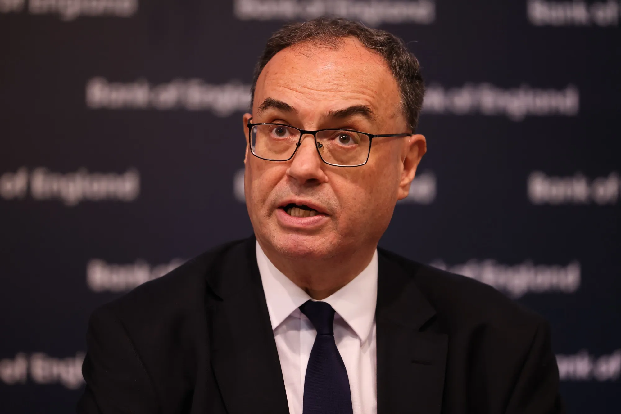 Andrew Bailey said that he sees a chance of more aggressive interest-rate cuts provided that news on inflation continues to be good.&nbsp;