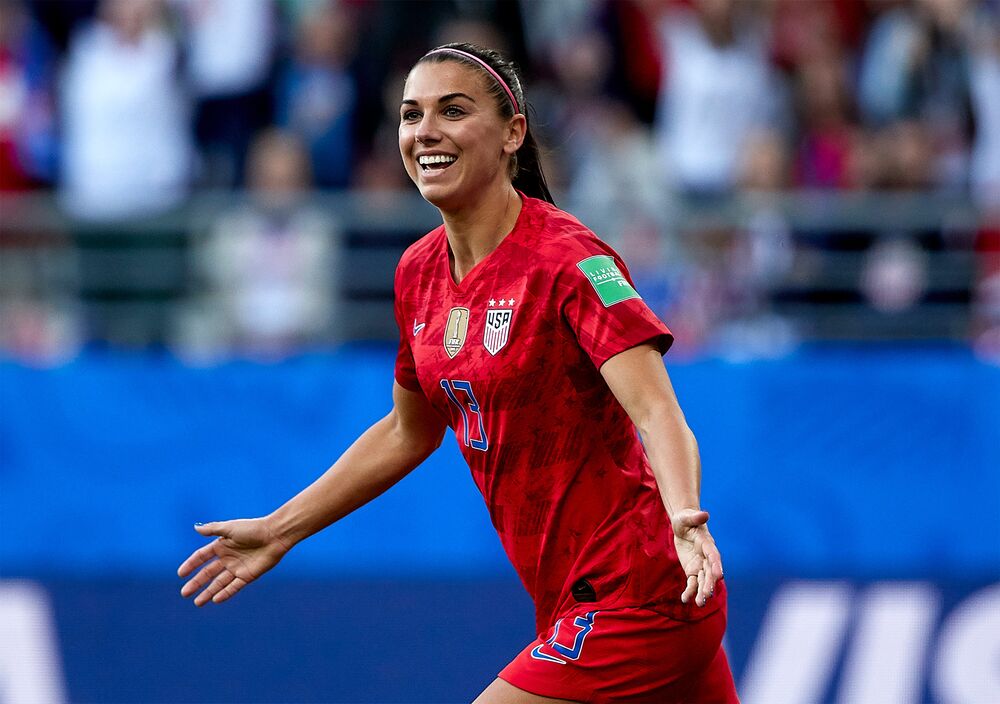 Us Women S World Cup S Alex Morgan Looks To Launch Media Venture Bloomberg