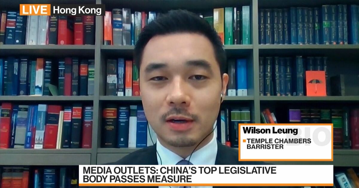 Temple Chambers Barrister Leung On H K National Security Law Bloomberg