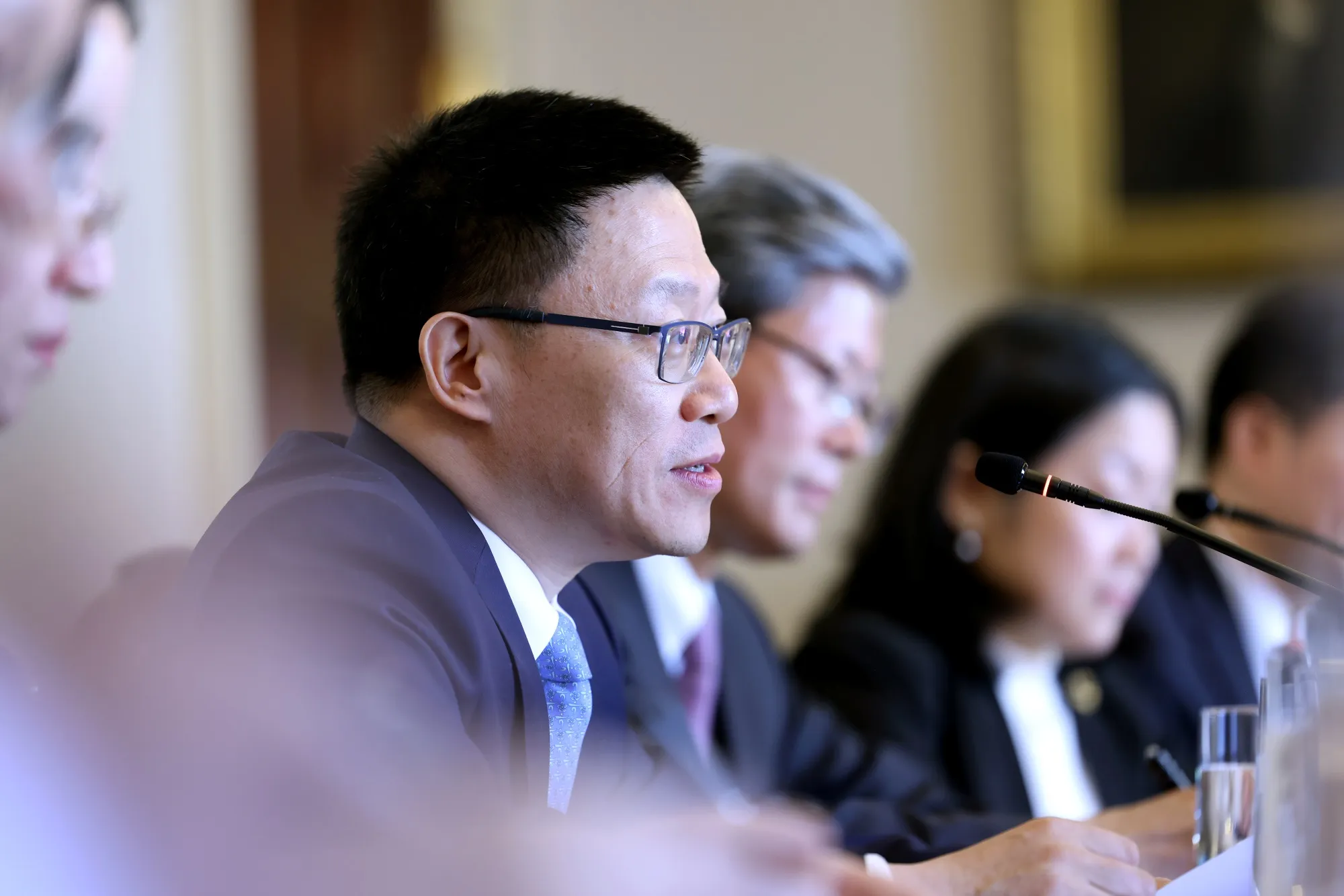 Liao Min, China’s vice minister of finance.