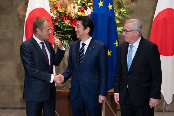 Japan, EU Draw Closer With Trade Pact as Trump Shakes Allies